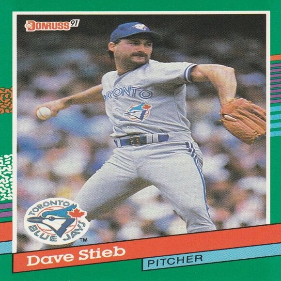 Dave Stieb MLB Card Collection - 2 Vintage Dave Stieb MLB Cards - Picture 2 of 3